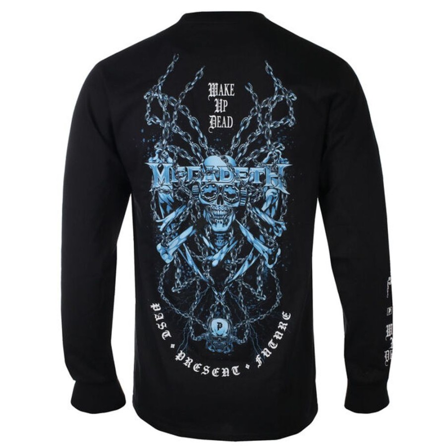 PRIMITIVE Herren Longsleeve Primitive X Megadeth - Medusa - Schwarz Metal T-Shirts