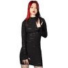 KILLSTAR Killstar - Damenkleid - Sinners Glimmer - Schwarz Kleider & Rocke