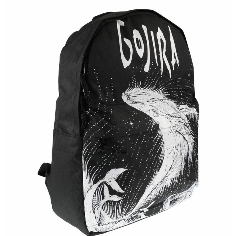 NNM Rucksack - Gojira - Woodblock Whale Handtaschen, Rucksacke, Geldborsen