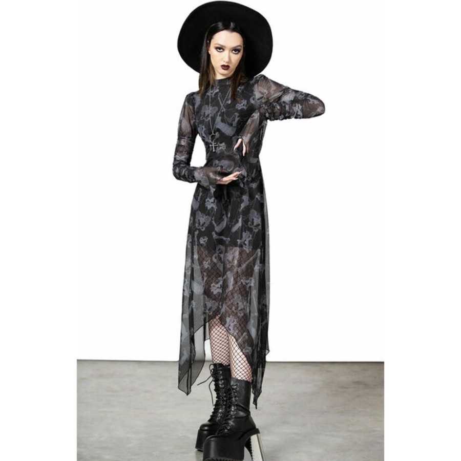 KILLSTAR Killstar - Damenkleid - Glisten - Schwarz Kleider & Rocke