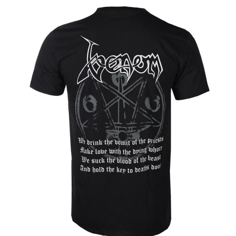 PLASTIC HEAD Herren T-Shirt Venom - Black Metal - (Weiss) - Plastic Head Metal T-Shirts