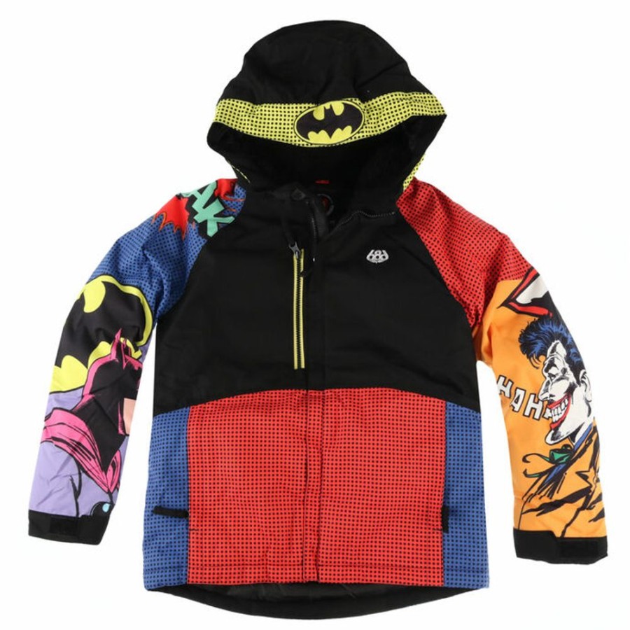 686 Kinder Winterjacke - Snb 686 - Batman - Static Insulated Jacken & Mantel