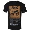 ROCK OFF Herren T-Shirt Ac/Dc - 8 Track Metal T-Shirts