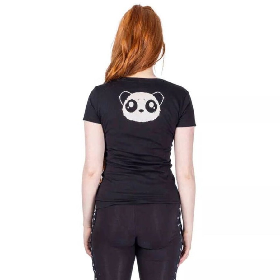 KILLER PANDA Killer Panda - Damen T-Shirt - Voodoo Panda - Schwarz Sonstige T-Shirts