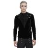 DEVIL FASHION Herren Longsleeve Devil Fashion - Military Uniform Gothic & Punk T-Shirts