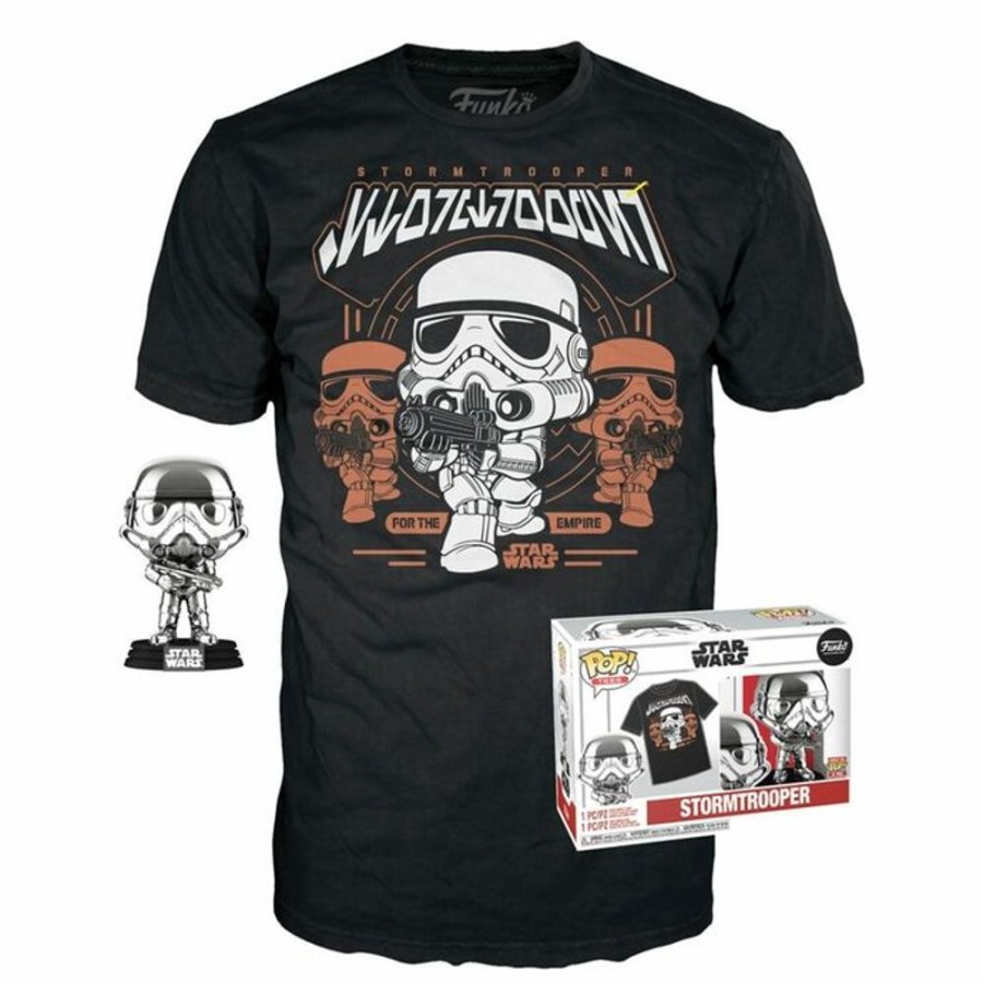 POP Pop! - Set Mit Figuren Und T-Shirt - Star Wars - Stormtrooper Film T-Shirts