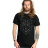 OLD NORSE Herren-T-Shirt Old Norse - No Band - Wolf Runimal Sonstige T-Shirts