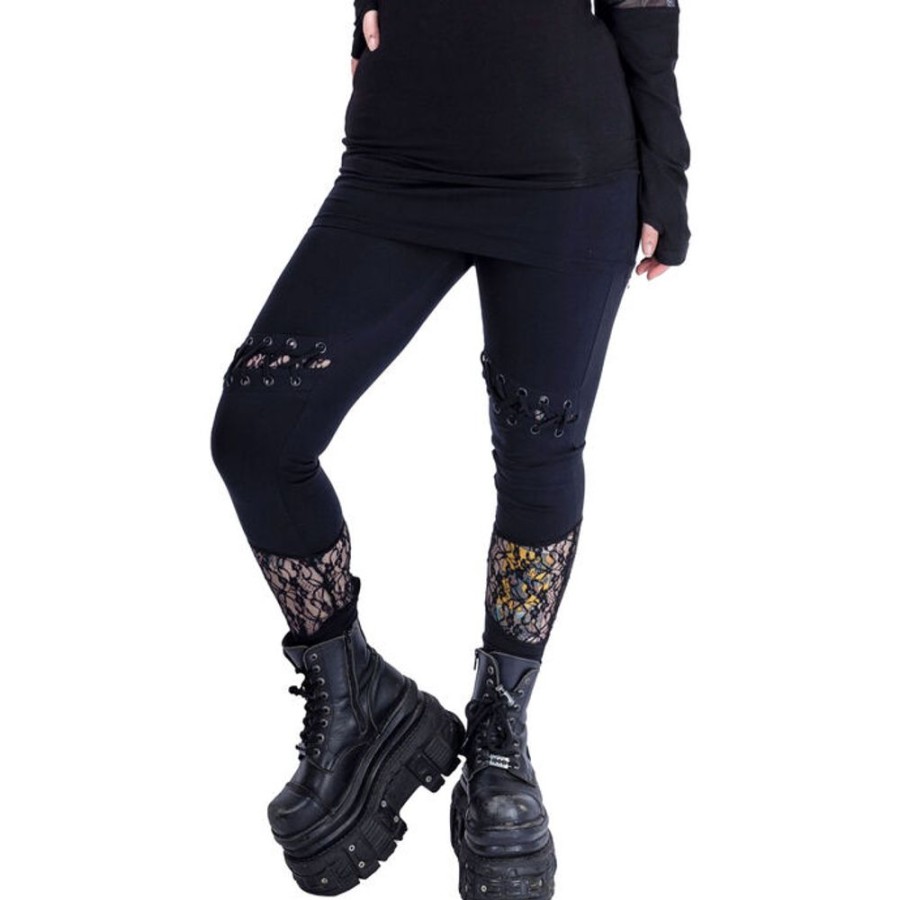 POIZEN INDUSTRIES Poizen Industries - Damenleggings - Dreama - Schwarz Hosen & Shorts