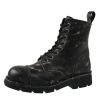 NEW ROCK Schuhe Boots New Rock - Vintage Raspado Planing Sin Comfort Lederschuhe