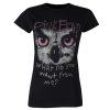 ROCK OFF Damen T-Shirt Pink Floyd - Owl - Wdywfm? - Rock Off Metal T-Shirts