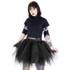 POIZEN INDUSTRIES Damen Rock Poizen Industries - Caelia - Tutu - Black Kleider & Rocke