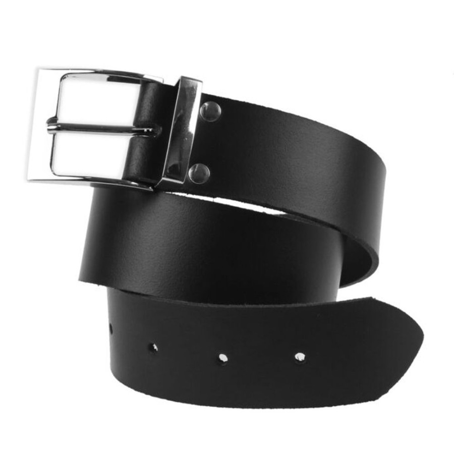 BLACK & METAL Gu00Fcrtel Schwarz Accessoires