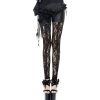 DEVIL FASHION Devil Fashion - Damenleggings - Ghost Dance Gothic Mesh Hosen & Shorts