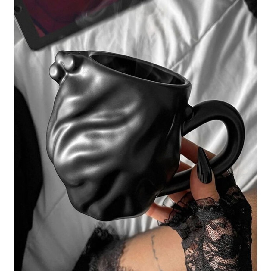 KILLSTAR Tasse Killstar - Black Heart - Schwarz Haushalt & Deko