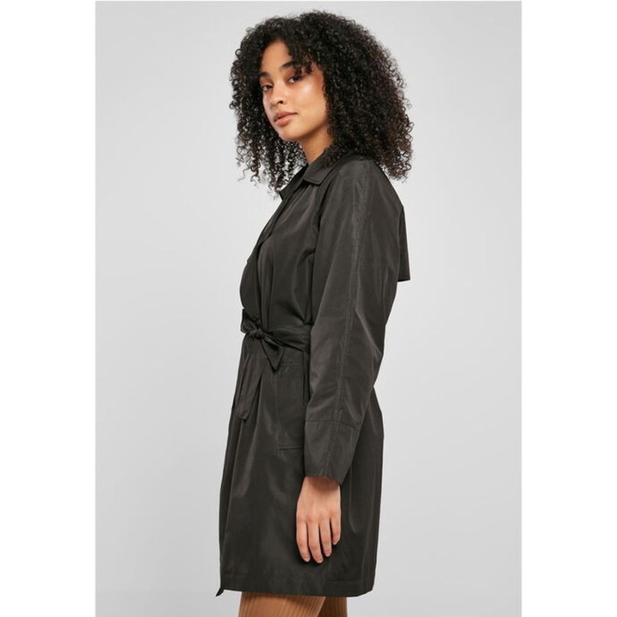 URBAN CLASSICS Damen Mantel Urban Classics - Minimal Trench - Tb4779 Jacken & Mantel