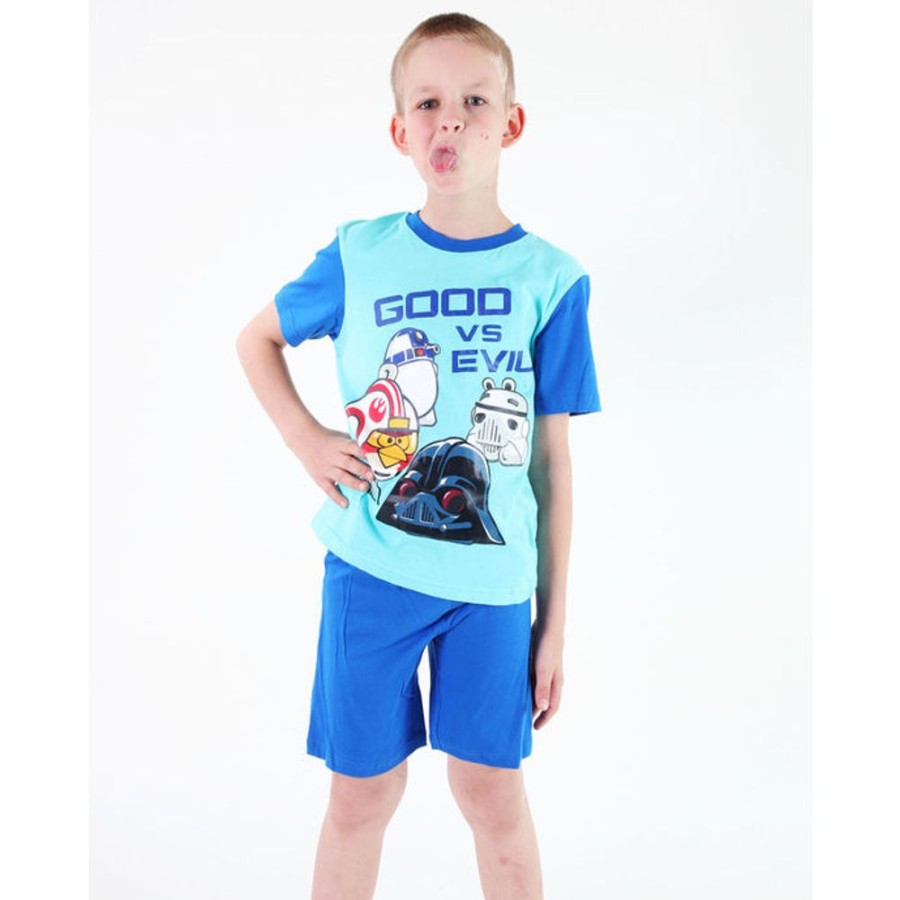 TV MANIA Pyjamas Fu00Fcr Jungen Tv Mania - Angry Birds / Star Wars - Tu00Fcrkis Bademantel & Pyjamas