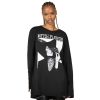 KILLSTAR Uni Longsleeve Killstar - Wytch Gaze - Schwarz Sonstige T-Shirts