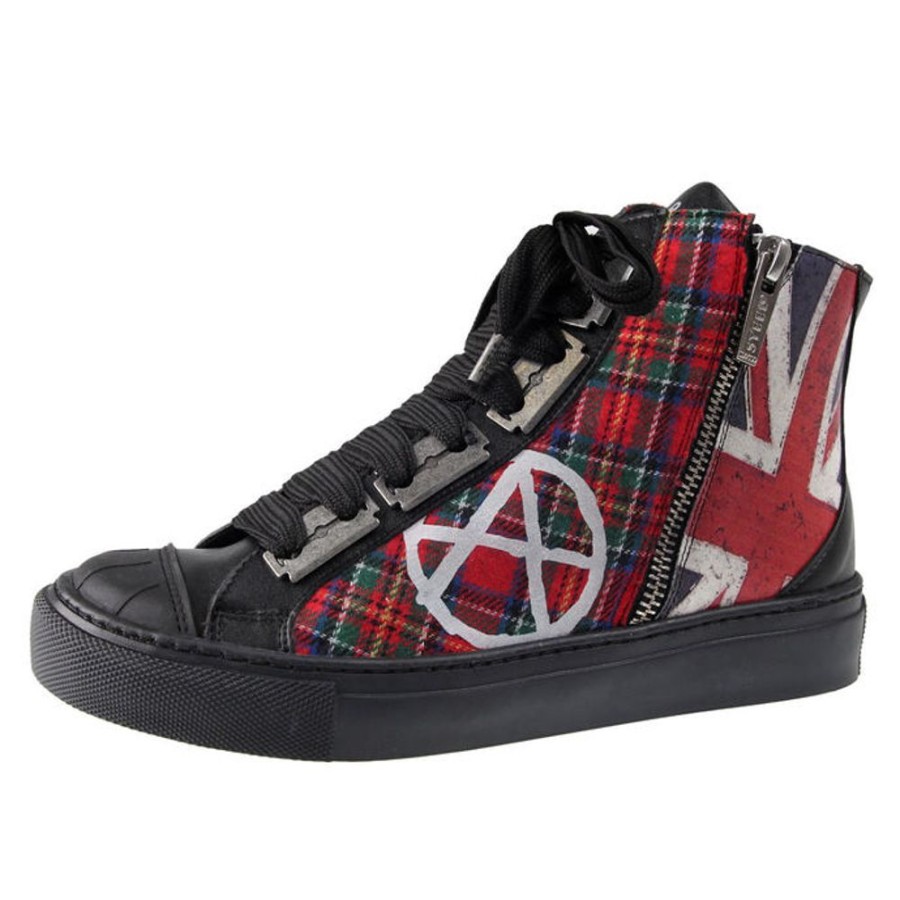 ALCHEMY GOTHIC Hohe Turnschuhe - Anarchy-Punk - Alchemy Gothic High Top Sneakers