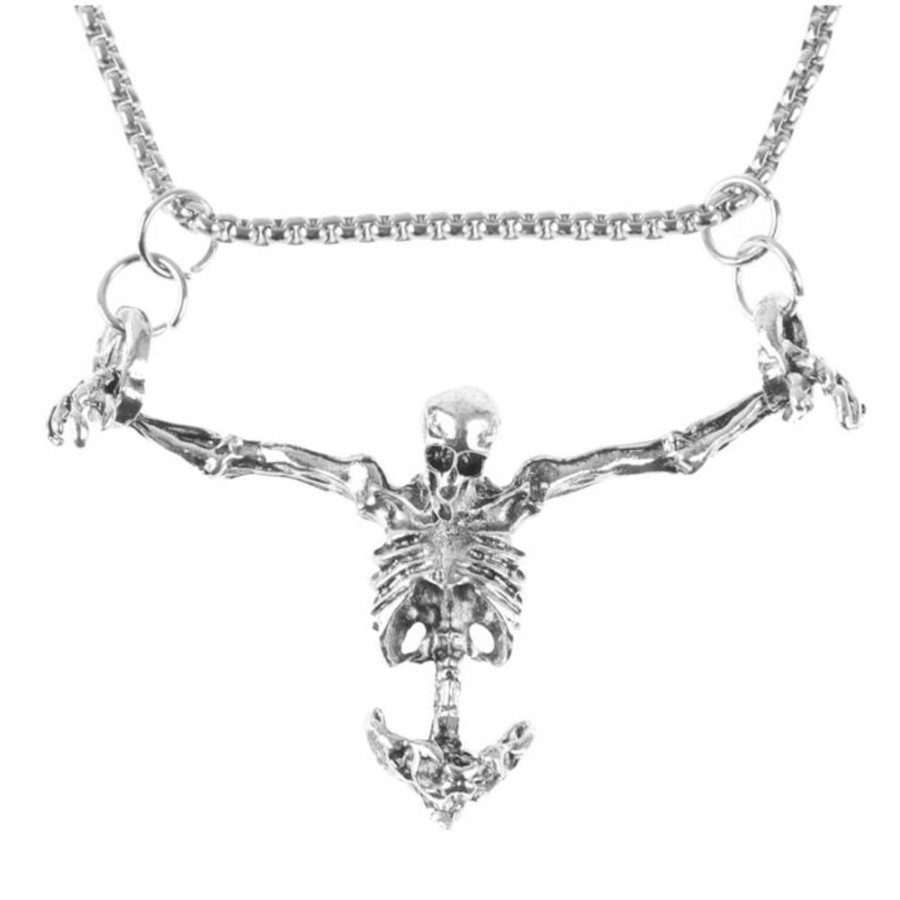 FALON Anhu00E4Nger Mit Kette Slave Skeleton Schmuck & Bijouterie