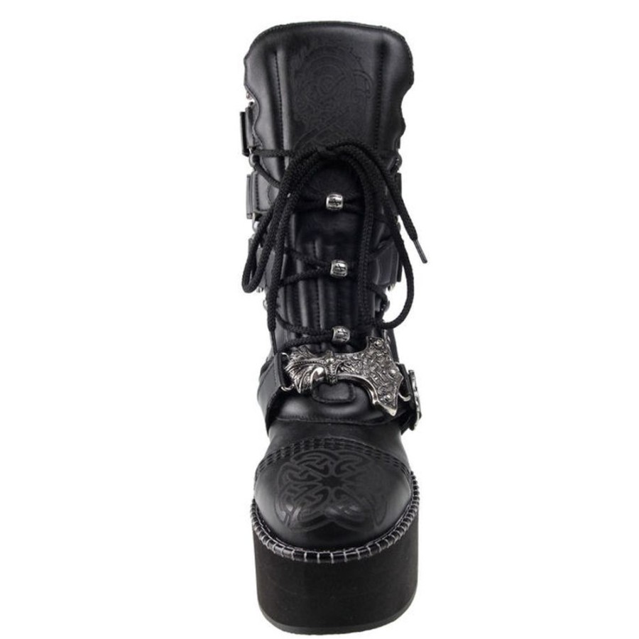 ALCHEMY GOTHIC Keil Stiefel Thor-Viking Alchemy Gothic St-B2-Z329 Keilschuhe