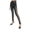 DEVIL FASHION Devil Fashion - Damenhose - Gothic Pants With Mesh Hosen & Shorts