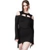 KILLSTAR Killstar - Damenkleid - Sulphur Glow - Schwarz Kleider & Rocke