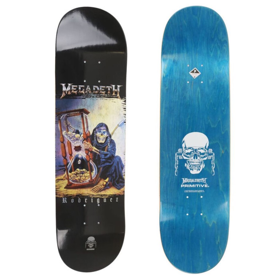 PRIMITIVE Skateboard Primitive X Megadeth - Rodriguez Judgement - Schwarz Kleinigkeiten