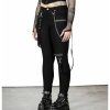 KILLSTAR Killstar - Damenhose - The Rave Skinny - Schwarz Hosen & Shorts