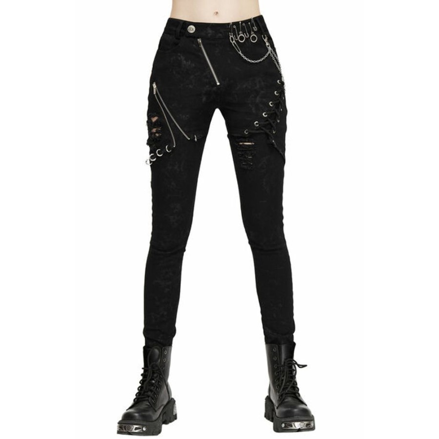 DEVIL FASHION Devil Fashion - Damenhose - Nana Osaki Slim-Fit Punk Hosen & Shorts