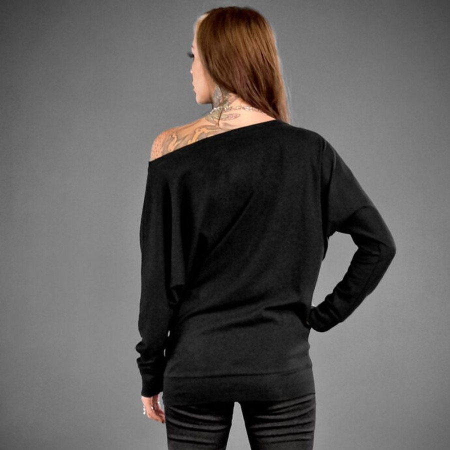 HYRAW Damen Longsleeve Hyraw - Finger Hardcore T-Shirts