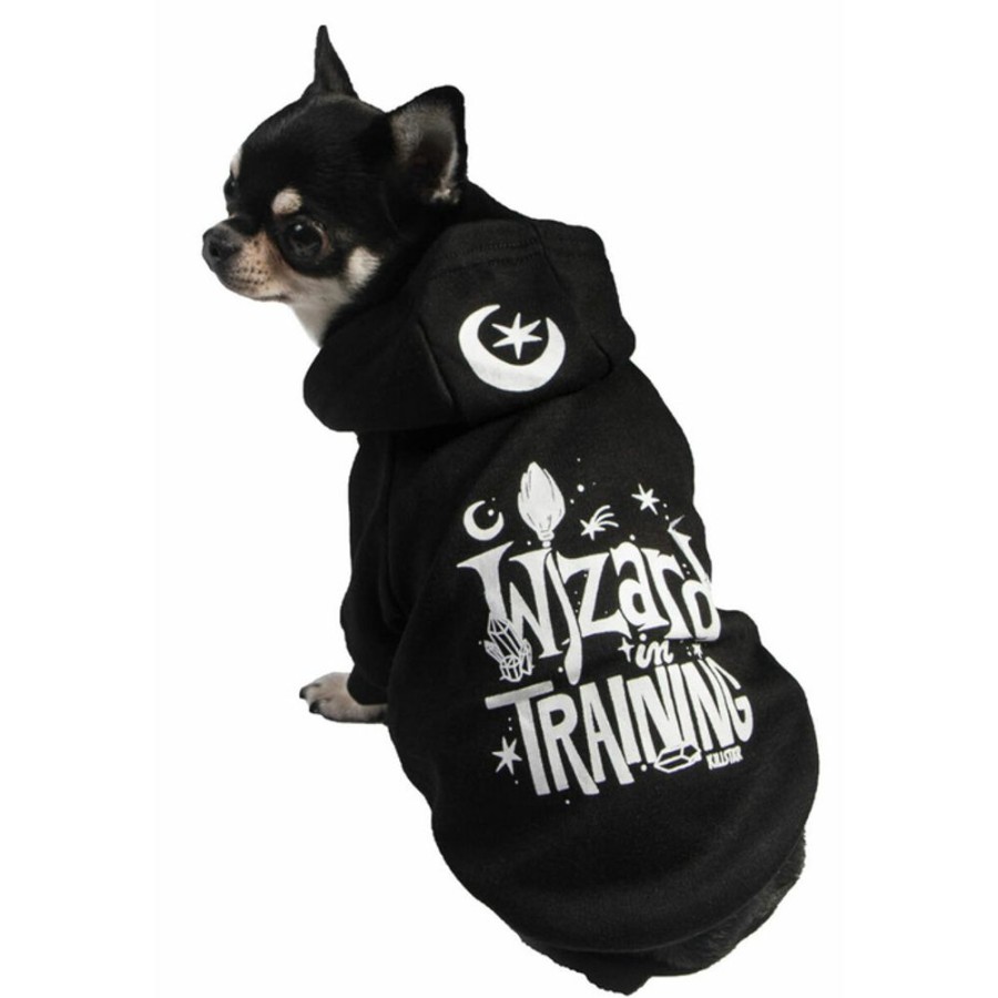 KILLSTAR Hundeanzug Hundeoutfit Killstar - Wizard In Trining - Schwarz Haustiere