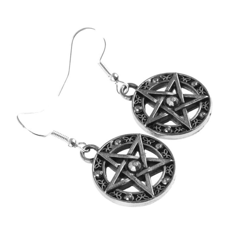 FALON Ohrringe Pentagram Schmuck & Bijouterie