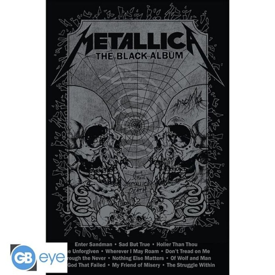 NNM Poster Metallica - Poster Maxi - Black Album Haushalt & Deko