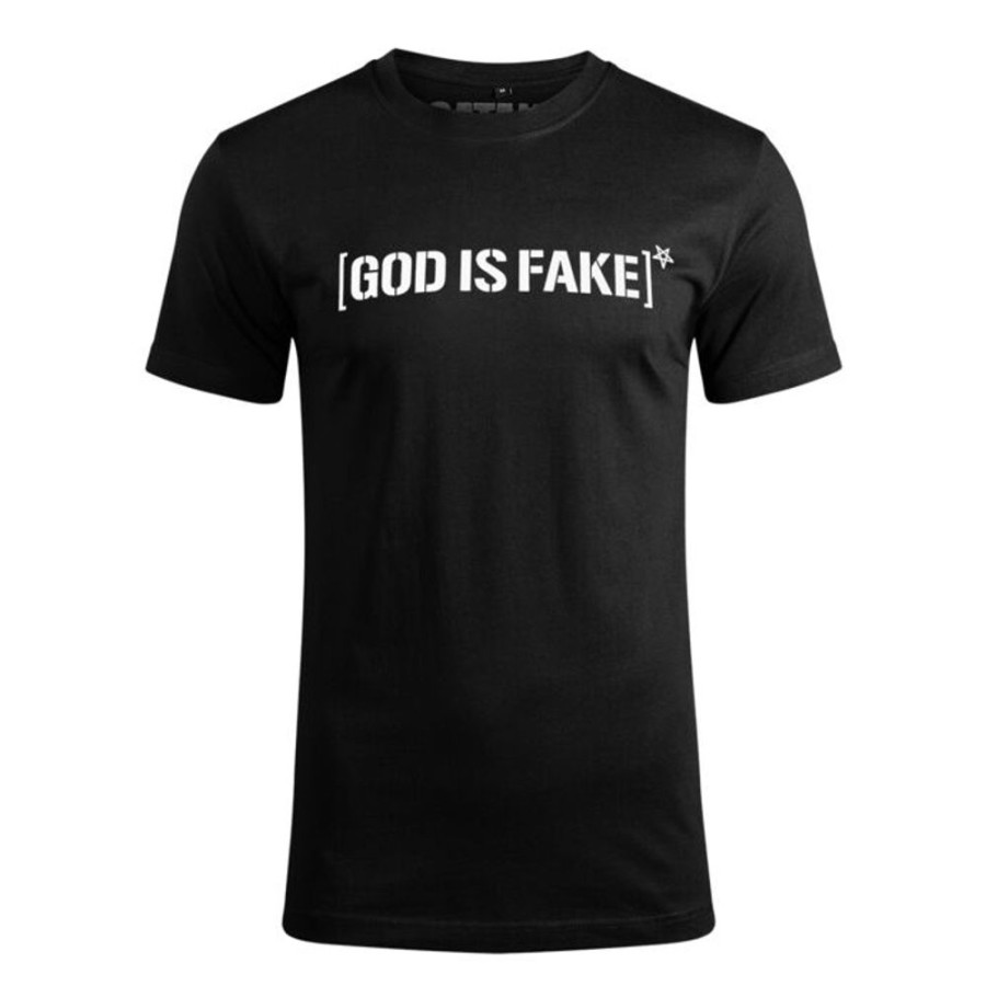 HOLY BLVK Holy Blvk - Herren T-Shirt - God Is Fake Sonstige T-Shirts