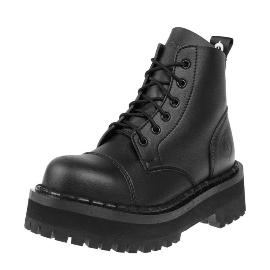 ALTERCORE Schuhe Boots Altercore - 656 Vegan - Schwarz Lederschuhe