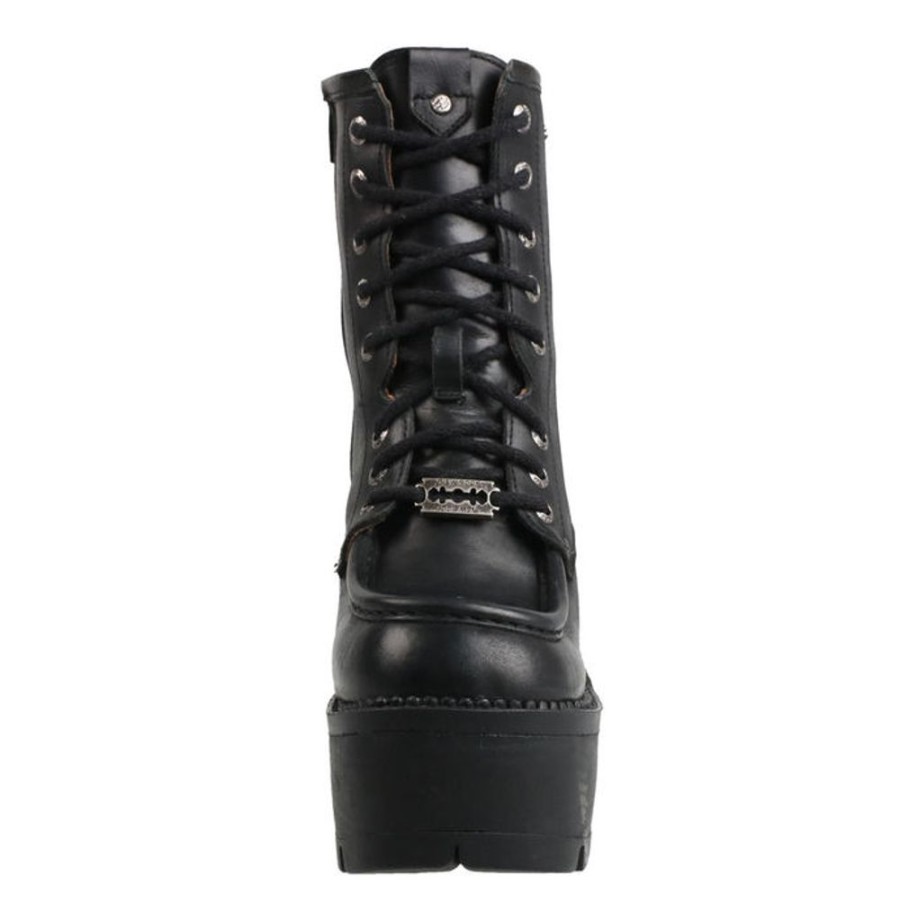 NEW ROCK Damenschuhe New Rock - Itali Black, Italian Black, Ribete Black High Heels