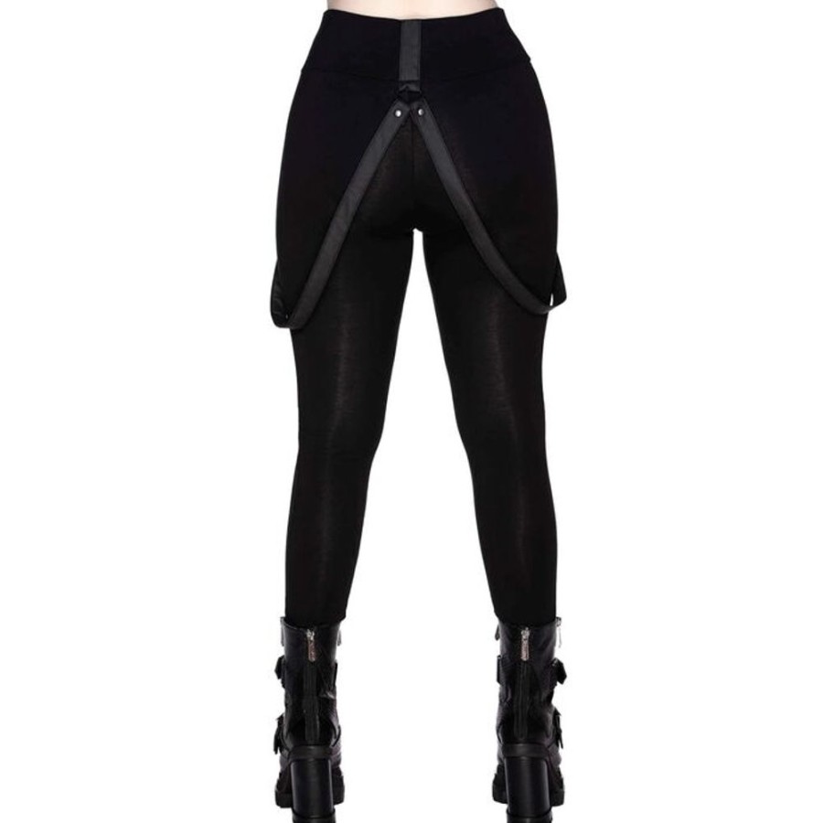 KILLSTAR Killstar - Damenleggings - Bloodpact - Schwarz Hosen & Shorts