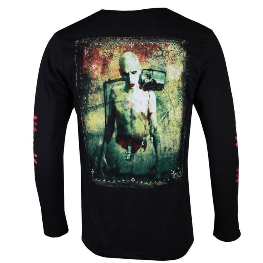 ROCK OFF Herren Longsleeve Marilyn Manson - Death - Rock Off Metal T-Shirts