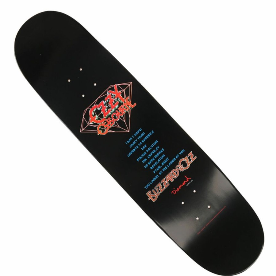 DIAMOND Skateboard - Diamond X Ozzy Osbourne - Blizzard Of Ozz - Schwarz Kleinigkeiten