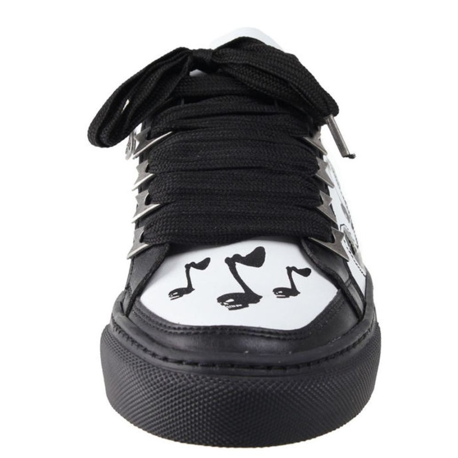 ALCHEMY GOTHIC Niedrige Turnschuhe - Death Tone-Music - Alchemy Gothic Low Top Sneakers