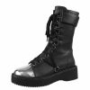 KILLSTAR Damenschuhe Killstar - Neue Stiefel Keilschuhe