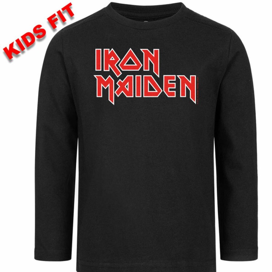 METAL-KIDS Kinder T-Shirt Longsleeve - Iron Maiden - Logo - Metal-Kids T-Shirts