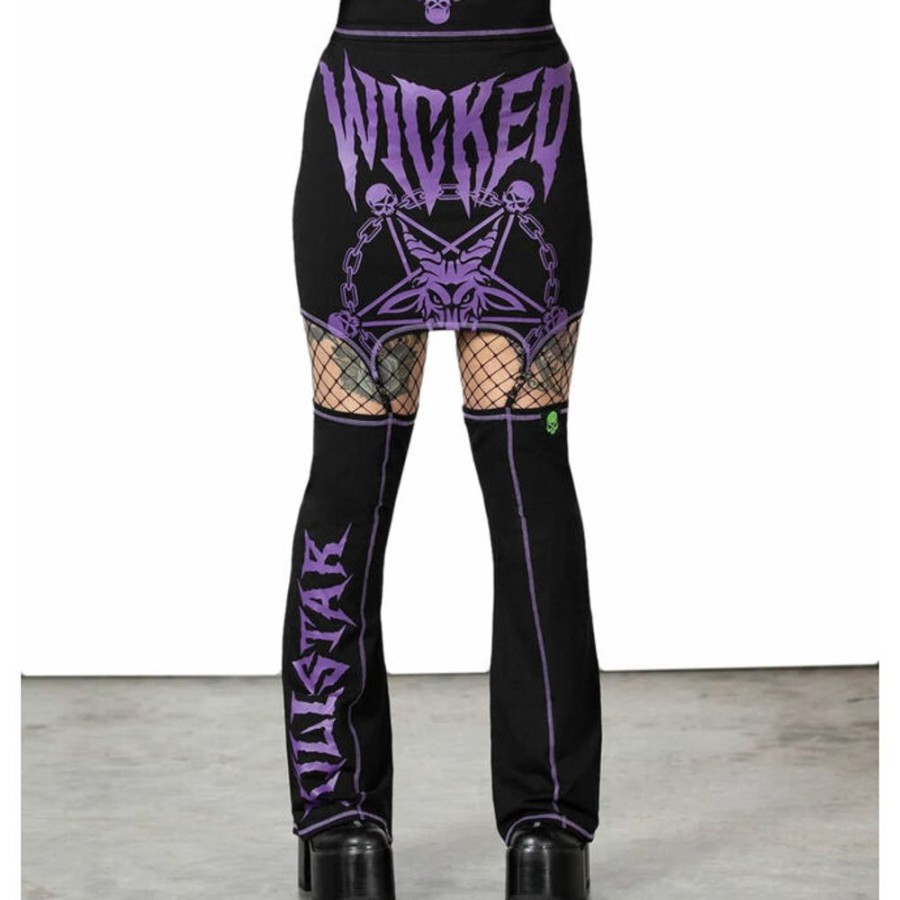 KILLSTAR Killstar - Damenrock - Martyr Suspender - Schwarz Hosen & Shorts