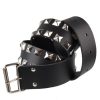 BLACK & METAL Pyramidengu00Fcrtel 2 Gurtel