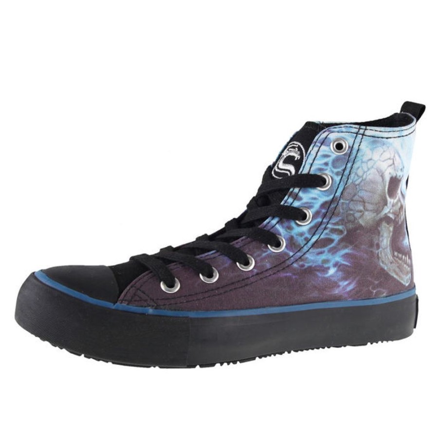 SPIRAL Schuhe Spiral - Flaming Spine High Top Sneakers