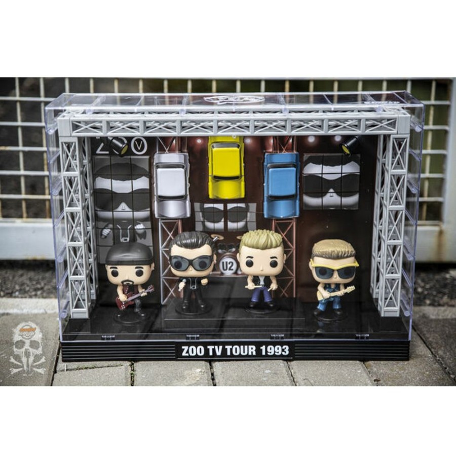 POP Pop! Moments - Figuren Set - U2- Zoo Tv 1993 Tour Figuren