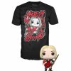 POP Set Aus Einer Figur + Einem T-Shirt -Suicide Squad - Pop! - Harley Quinn Film T-Shirts