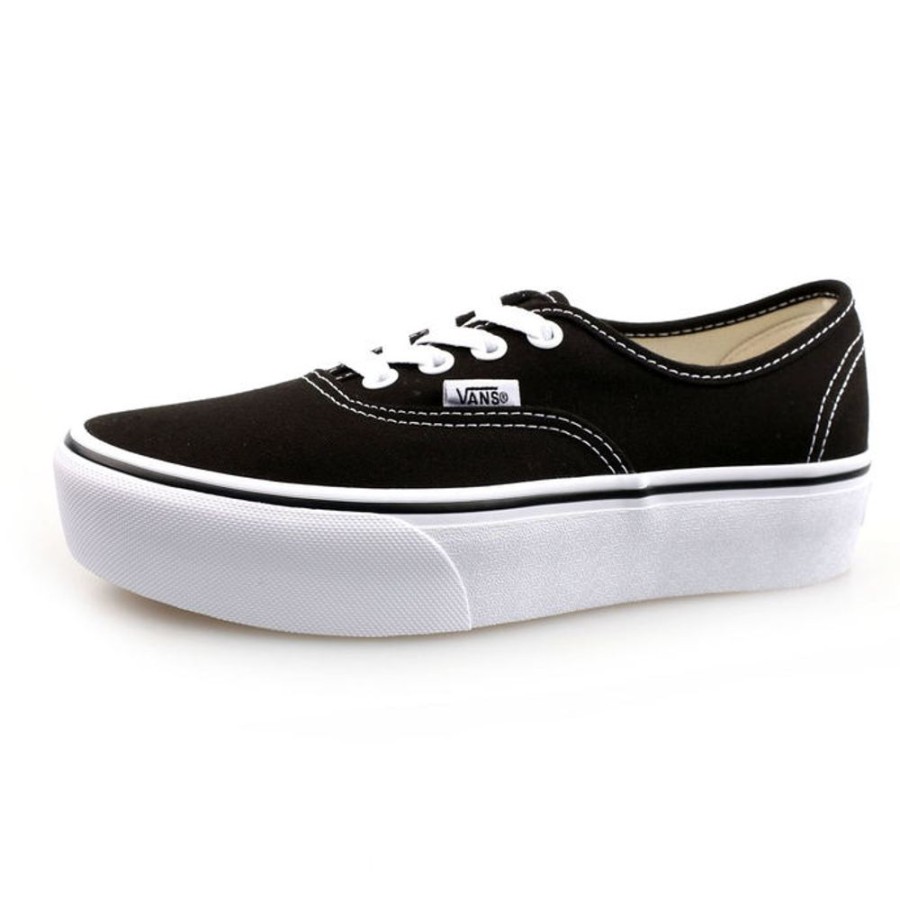 VANS Damen Low Sneaker - Ua Authentic Platform Black - Vans Low Top Sneakers