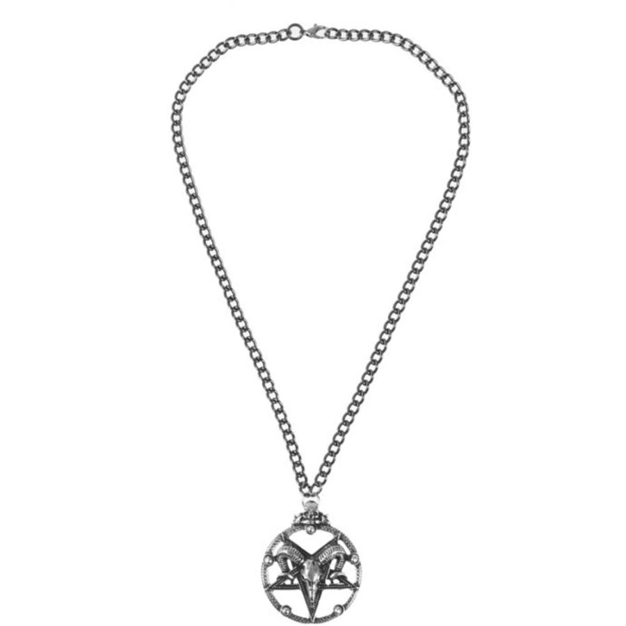 FALON Kette Pentagram Goat Schmuck & Bijouterie