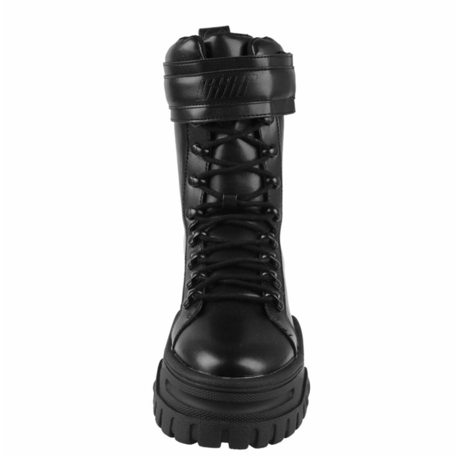 KILLSTAR Schuhe Boots Killstar - Hacker Keilschuhe